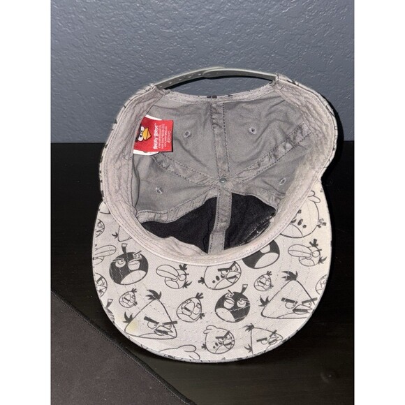 Angry Birds Bal Cap Hat Red J. Bird Adjustable Snap Back OSFM Breathable - Picture 7 of 9